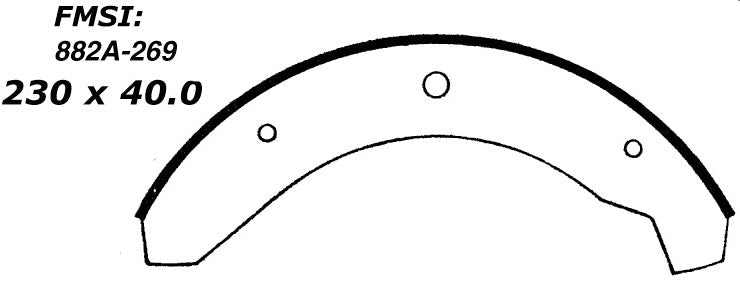 Porterfield Brake Shoes for 1974 VOLKSWAGEN BEETLE