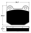 Porterfield Brake Pads for 2008 LOTUS EXIGE