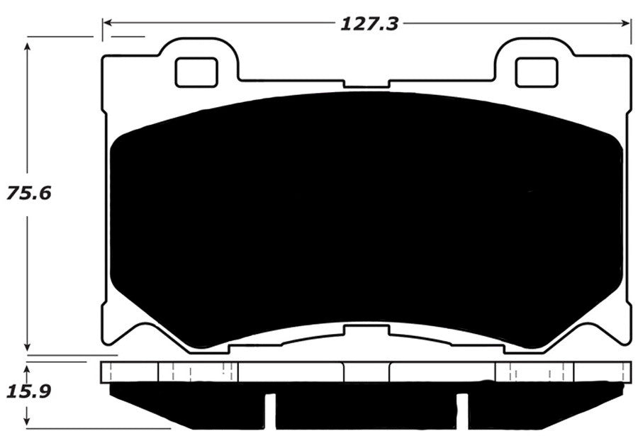 Porterfield Brake Pads for 2016 INFINITI Q70 w/ Sport Brakes