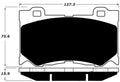 Porterfield Brake Pads for 2012 NISSAN 370Z Sport