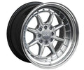 XXR 002.5 Wheel Hyper Silver / Machined Lip 16x8 +20 4x100,4x114.3