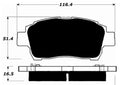Porterfield Brake Pads for 2004 TOYOTA MR 2 SPYDER