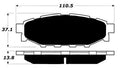 Porterfield Brake Pads for 2018 SUBARU FORESTER 293mm Front Disc
