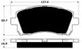 Porterfield Brake Pads for 2001 SUBARU LEGACY SEDAN GT