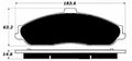 Porterfield Brake Pads for 2004 CADILLAC XLR