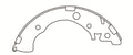 Porterfield Brake Shoes for 2011 HONDA CIVIC Coupe DX