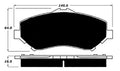 Porterfield Brake Pads for 2008 JEEP LIBERTY