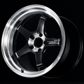 Advan GT Beyond-R 18X9.0 / +50 Offset / 5x100 BC / 63mm Bore / Diamond Cut and Dark Platinum Black YAQC8I50DDPB