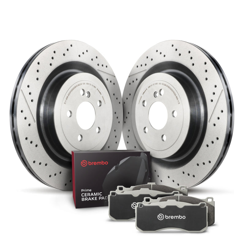 Brembo OE Rear Disc Brake Kit KT00B89