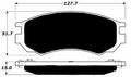 Porterfield Brake Pads for 1992 NISSAN NX Coupe SE w/o ABS