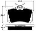 Porterfield Brake Pads for 1998 VOLKSWAGEN GOLF w/sensor
