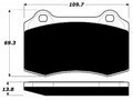 Porterfield Brake Pads for 2006 FERRARI F430