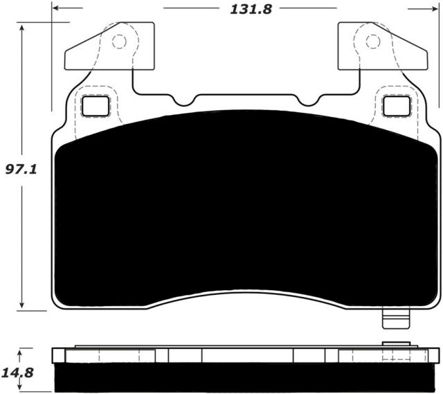 Porterfield Brake Pads for 2014 CHEVROLET SS