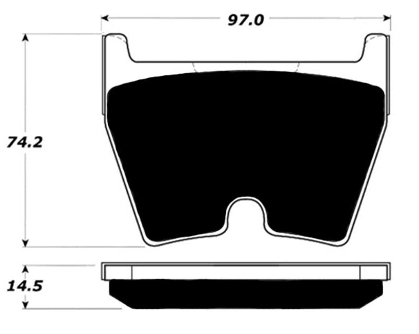 Porterfield Brake Pads for 2015 AUDI RS5 -w/Rear Smooth Edge Disc