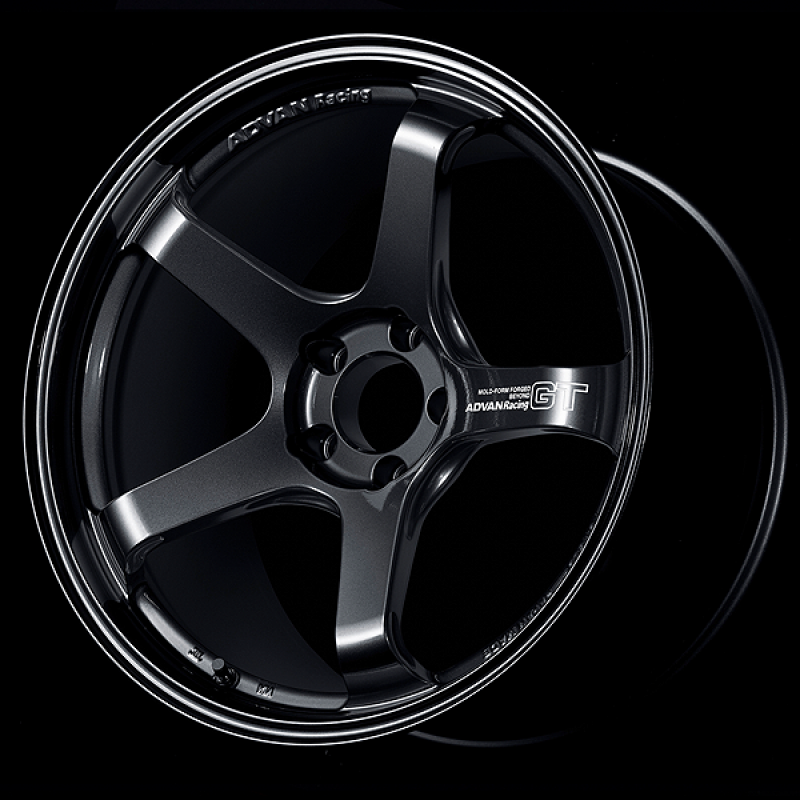 Advan GT Beyond 18X10.5 / +15 Offset / 5x114.3 BC / +15mm Bore / Racing Titanium Black YAQB8L15ETB