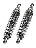 Bitubo Suspension Bitubo WME0 Twinshocks Adjustable: Spring Preload, Rebound, Length 349mm, Chrome Edition G0029WME03