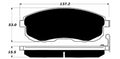 Porterfield Brake Pads for 2011 NISSAN SENTRA R/Drum