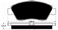 Porterfield Brake Pads for 1994 HONDA CIVIC Coupe EX w/o abs