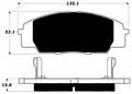 Porterfield Brake Pads for 2009 HONDA S 2000