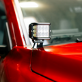 Cali Raised LED Cali Raised 2024+ Toyota Tacoma Ditch Light Bracket Kit - 2 3X2 18W Amber Led Pods/Toyota Oem SQ St CR4044