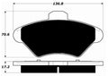 Porterfield Brake Pads for 1994 MERCURY COUGAR w/Rear Discs