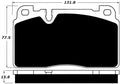 Porterfield Brake Pads for 2017 AUDI A6/A6 Quattro - 2.0T w/Brembo Calipers
