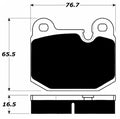 Porterfield Brake Pads for 1979 LOTUS ESPRIT ATE Caliper