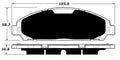 Porterfield Brake Pads for 2018 FORD Mustang 6 Cyl EcoBoost