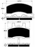 Porterfield Brake Pads for 1995 CHEVROLET C2500 2WD 13" Rear Drum