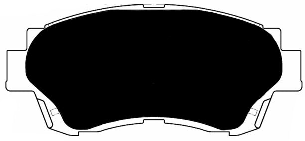 Porterfield Brake Pads for 1996 LEXUS ES 300H