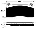 Porterfield Brake Pads for 2004 DODGE VIPER