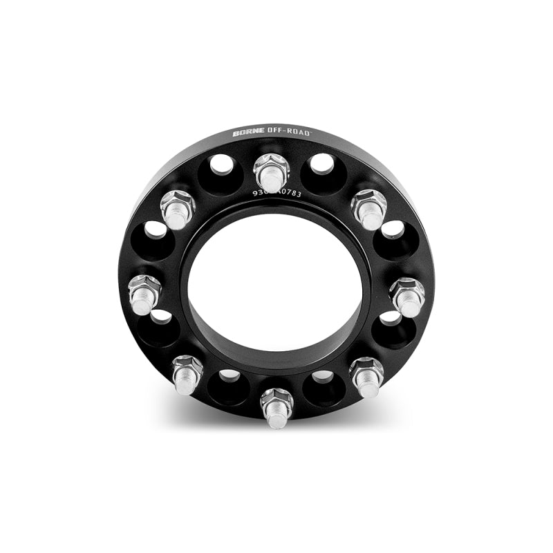 Borne Off-Road Wheel Spacers 8x165.1 116.7 38.1 M14 Blk BNWS-008-381BK
