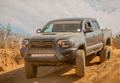 Cali Raised LED Cali Raised 05-15 Toyota Tacoma Low Profile Led Ditch Light Brackets Kit W/Amber Backlight - Tall CR2867