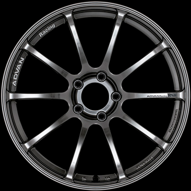 Advan RSII 17x9.0 / +35 Offset / 5x120 / 72.5mm Bore / Hyper Black YAP7I35WHB