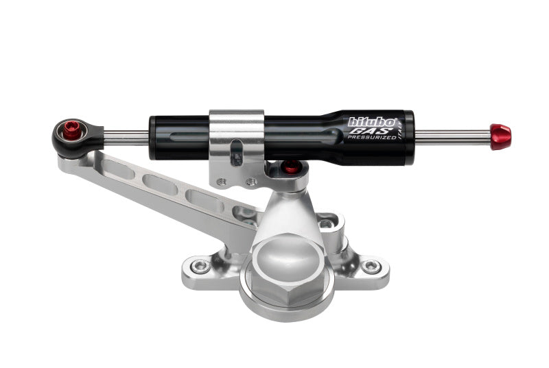 Bitubo Suspension Bitubo KITC Steering Damper Kit For Under Instruments Mounting With Black Shock Absorber KIT160A2