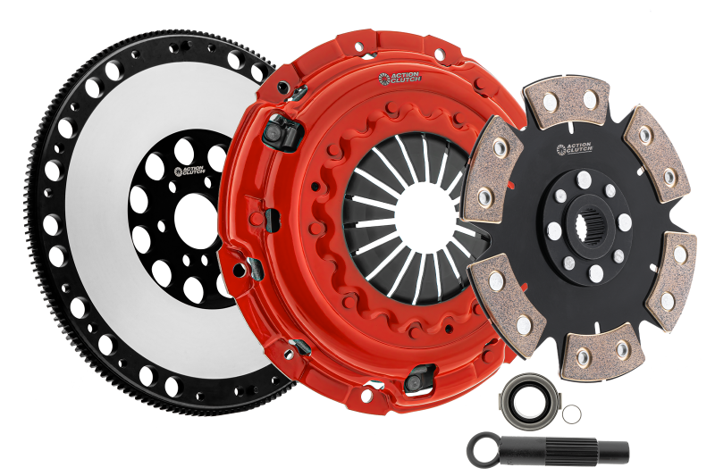 Action Clutch 98-02 BMW Z3 M 3.2L (S52) Stage 6 Clutch Kit (2MD) w/Lightened Flywheel ACR-3375