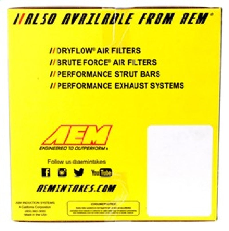 AEM Induction AEM Brute Force Intake System 12-13 Jeep Wrangler 3.6L V6 21-8316DS