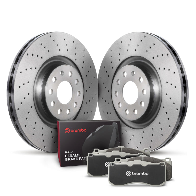 Brembo OE 95-01 Acura Integra Front Disc Brake Kit KTX0158