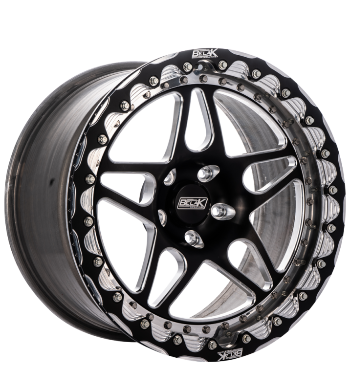 Belak Wheels Belak 17x10.5 / 7in BS / 5x127 BP / High Pad / Series 3 Wheel - Single beadlock 17105127S37BS-SBL
