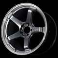 Advan GT Beyond 19X8.5 / +37 Offset / 5x114.3 BC / +37mm Bore / Machining and Hyper Platinum Black YAQB9H37EMPB