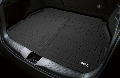 3D MAXpider 17-23 GMC Acadia Kagu Black Behind 3rd Row Cargo Liner M1GM0221309