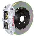 Brembo 25+BMW X3 30 xDrive (G45) Front GT BBK 6 Piston Cast 380x34 2pc Rotor Slotted Type-1 - Silver 1N2.9093A3