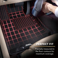 3D MAXpider 2023 BMW 7 SERIES (G70) Kagu Front Floor Mat- Black L1BM13211509