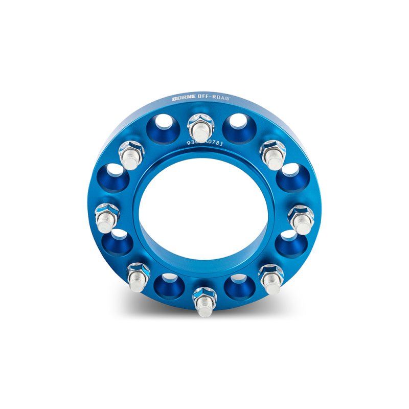 Borne Off-Road Wheel Spacers 8x180 124.1 25 M14 Blue BNWS-009-250BL