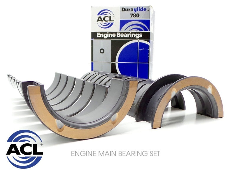 ACL 1955-1967 Chevy V8 265/283/302/327 Standard Size Main Bearing Set 5M429P-STD