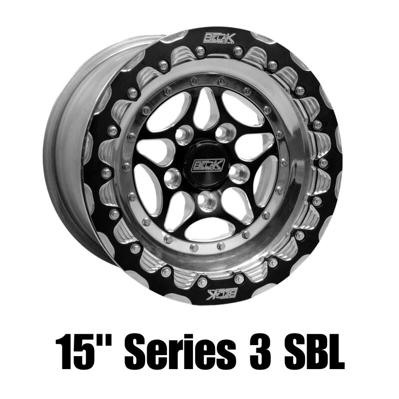 Belak Wheels Belak 15x9 / 6in BS / 5x112 BP / High Pad / Series 3 Wheel - Non-Beadlock 15095112S36BS-NBL