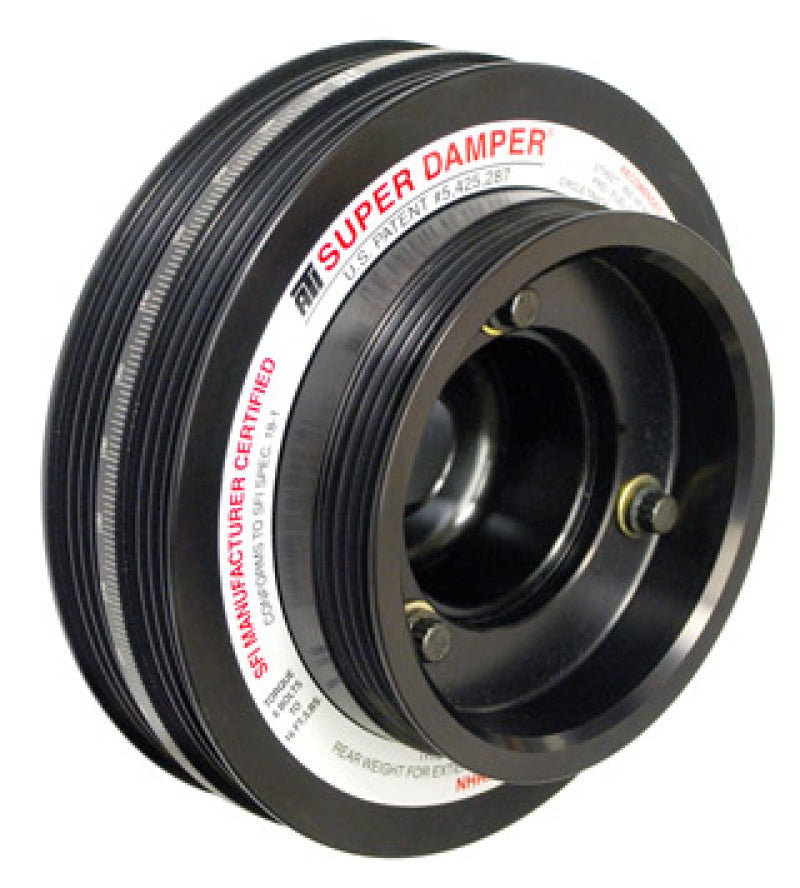 ATI Damper - 7.074in - Alum - 7 Grv - Nissan V6 VQ35Hr VQ37VHR - 15 Percent Underdrive ATI918566