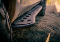 Cali Raised LED Cali Raised 05-23 Toyota Tacoma Step Ed Rock Sliders - Double Cab Long Bed W/ Kick Out/No Fill CR2594