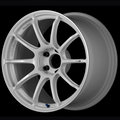 Advan RSIII 18x10.5 / +15 Offset / 5x114.3 / 73mm Bore / Racing White Metallic and Ring YA38L15EWMR