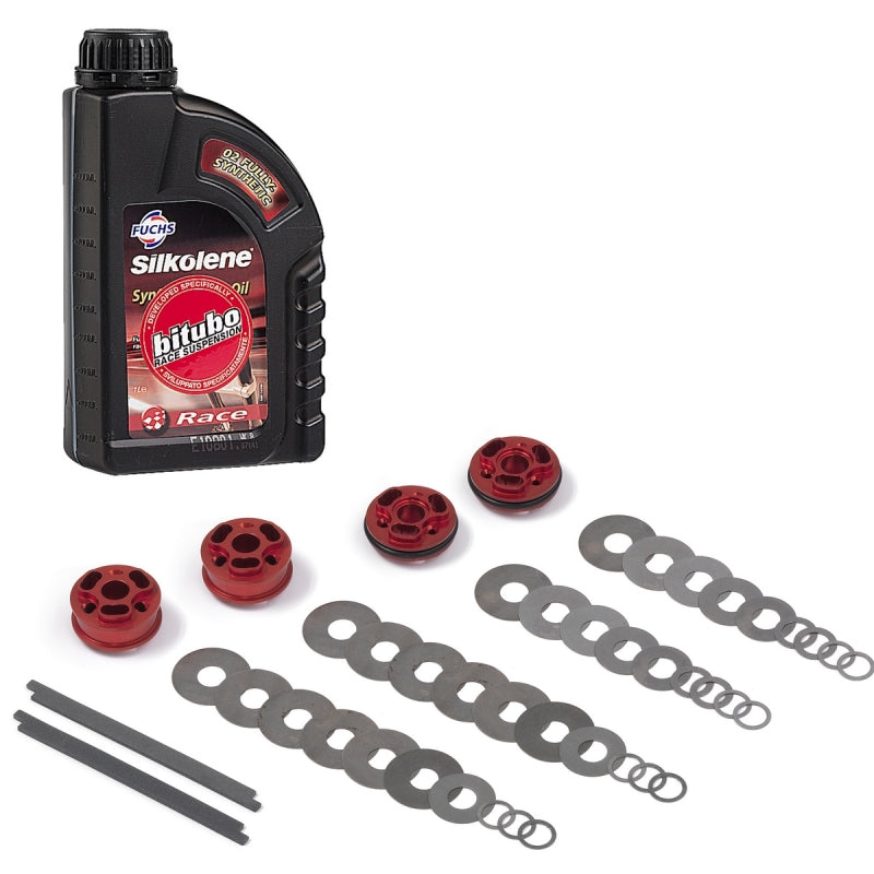 Bitubo Suspension Bitubo KFORK Kit Fork: Rebound-Compression Pistons, Shims, + 1 Lt. Oil KFORK026
